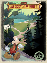 Load image into Gallery viewer, "Camp Mickey and Minnie" by Bret Iwan