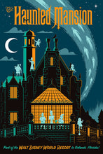 Load image into Gallery viewer, "Magic Kingdom's Haunted Mansion" by Eric Tan | Signed and Numbered Edition