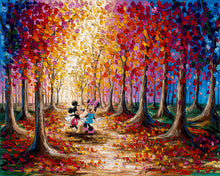 Load image into Gallery viewer, "Colorful Forest" by Jennifer Lanna | Signed and Numbered Edition