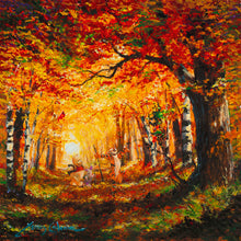 Load image into Gallery viewer, "Fall Stroll" by James Coleman | Signed and Numbered Edition