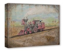 Load image into Gallery viewer, "Exploring the Old West (Mickey's Train)" by Trevor Mezak
