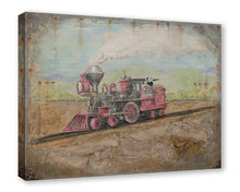 Load image into Gallery viewer, "Exploring the Old West (Mickey's Train)" by Trevor Mezak | Signed and Numbered Edition