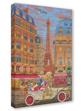 Load image into Gallery viewer, "New York to Paris" by Manuel Hernandez | Signed and Numbered Edition