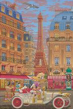 Load image into Gallery viewer, "New York to Paris" by Manuel Hernandez | Signed and Numbered Edition