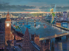 Load image into Gallery viewer, "Peter Pan in London" by Rodel Gonzalez