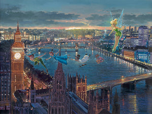 "Peter Pan in London" by Rodel Gonzalez