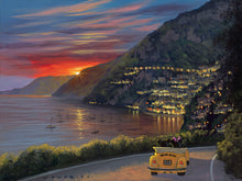 Load image into Gallery viewer, "Riding Through Amalfi" by Walfrido Garcia