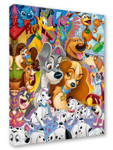 Load image into Gallery viewer, "So Many Disney Dogs" by Tim Rogerson | Signed and Numbered Edition