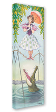 Load image into Gallery viewer, "Stretching Portrait: The Tightrope Walker" by Michelle St.Laurent | Signed and Numbered Edition