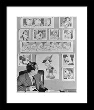 Load image into Gallery viewer, "Walt & Animated Characters" from Disney Photo Archives