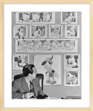 Load image into Gallery viewer, "Walt & Animated Characters" from Disney Photo Archives