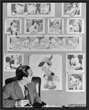 Load image into Gallery viewer, "Walt & Animated Characters" from Disney Photo Archives