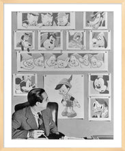 Load image into Gallery viewer, "Walt & Animated Characters" from Disney Photo Archives
