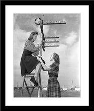 Load image into Gallery viewer, "Dopey Drive Sign Painters" from Disney Photo Archives