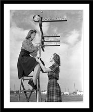 Load image into Gallery viewer, "Dopey Drive Sign Painters" from Disney Photo Archives