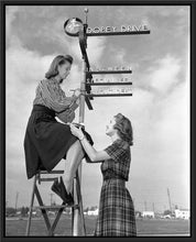 Load image into Gallery viewer, "Dopey Drive Sign Painters" from Disney Photo Archives