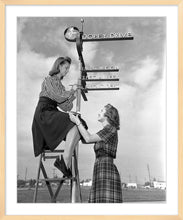 Load image into Gallery viewer, "Dopey Drive Sign Painters" from Disney Photo Archives