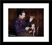 Load image into Gallery viewer, "Walt & Pinocchio Puppet" from Disney Photo Archives