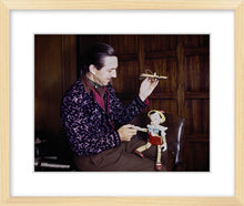 Load image into Gallery viewer, "Walt & Pinocchio Puppet" from Disney Photo Archives