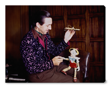 Load image into Gallery viewer, "Walt & Pinocchio Puppet" from Disney Photo Archives