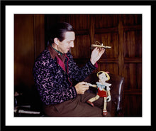 Load image into Gallery viewer, "Walt & Pinocchio Puppet" from Disney Photo Archives