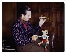 Load image into Gallery viewer, "Walt & Pinocchio Puppet" from Disney Photo Archives