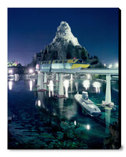 Load image into Gallery viewer, "Disneyland Matterhorn, Monorail and Submarine" from Disney Photo Archives