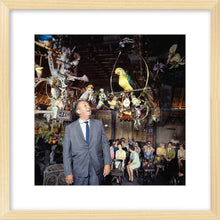 Load image into Gallery viewer, "Walt Disney in Walt Disney's Enchanted Tiki Room" from Disney Photo Archives