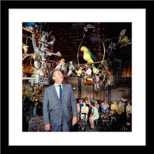 Load image into Gallery viewer, "Walt Disney in Walt Disney's Enchanted Tiki Room" from Disney Photo Archives