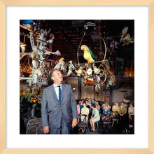 Load image into Gallery viewer, "Walt Disney in Walt Disney's Enchanted Tiki Room" from Disney Photo Archives