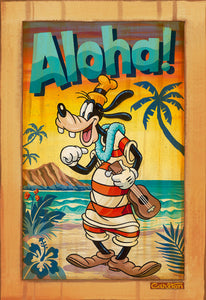 "A Goofy Aloha" by Trevor Carlton | Signed and Numbered Edition