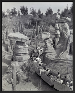 "Disneyland Mine Train - Balancing Rock Canyon" from Disney Photo Archives
