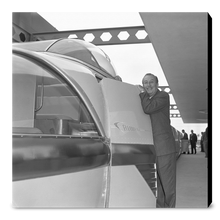 Load image into Gallery viewer, "Walt & the Monorail" from Disney Photo Archives