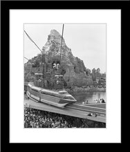 Load image into Gallery viewer, "Disneyland Matterhorn, Skyway, Monorail & Submarines" from Disney Photo Archives