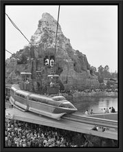 Load image into Gallery viewer, "Disneyland Matterhorn, Skyway, Monorail & Submarines" from Disney Photo Archives