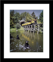 Load image into Gallery viewer, "Mine Train Through Nature's Wonderland Bears" from Disney Photo Archives