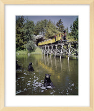 Load image into Gallery viewer, &quot;Mine Train Through Nature&#39;s Wonderland Bears&quot; from Disney Photo Archives