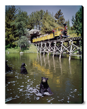 Load image into Gallery viewer, "Mine Train Through Nature's Wonderland Bears" from Disney Photo Archives