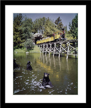 Load image into Gallery viewer, &quot;Mine Train Through Nature&#39;s Wonderland Bears&quot; from Disney Photo Archives