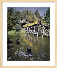 Load image into Gallery viewer, &quot;Mine Train Through Nature&#39;s Wonderland Bears&quot; from Disney Photo Archives