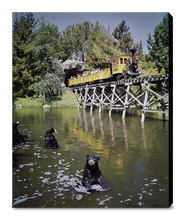 Load image into Gallery viewer, "Mine Train Through Nature's Wonderland Bears" from Disney Photo Archives