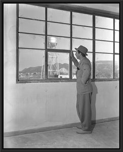 "Walt & Studio Watertower" from Disney Photo Archives