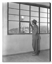 Load image into Gallery viewer, "Walt & Studio Watertower" from Disney Photo Archives