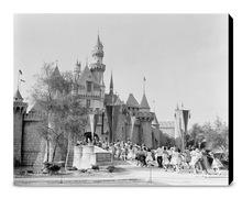 Load image into Gallery viewer, "Disneyland Sleeping Beauty Castle" from Disney Photo Archives