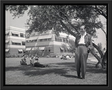Load image into Gallery viewer, "Walt & Animation Building" from Disney Photo Archives
