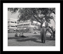 Load image into Gallery viewer, "Walt & Animation Building" from Disney Photo Archives