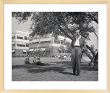 Load image into Gallery viewer, "Walt & Animation Building" from Disney Photo Archives