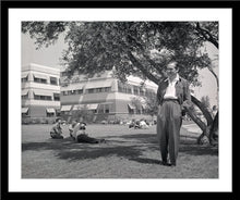 Load image into Gallery viewer, "Walt & Animation Building" from Disney Photo Archives