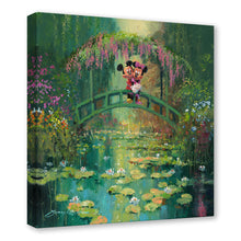 Load image into Gallery viewer, "Mickey And Minnie at Giverny" by James Coleman | Signed and Numbered Edition