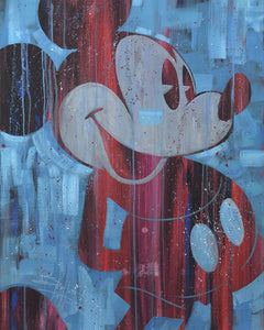 "Cool Blue Mickey" by Stephen Fishwick